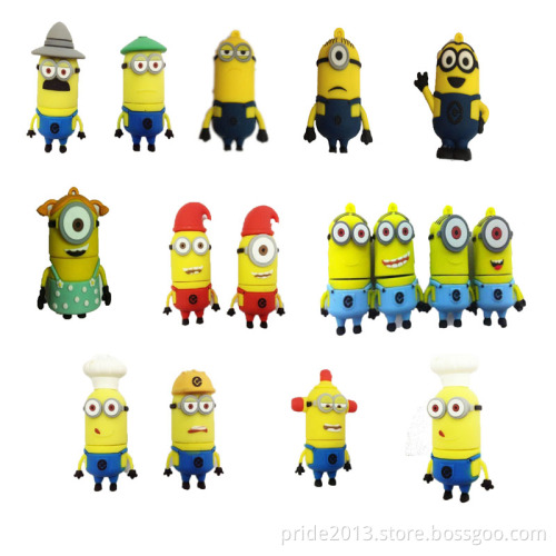 Cartoon Characters Model USB 2.0 Enough USB Memory Stick